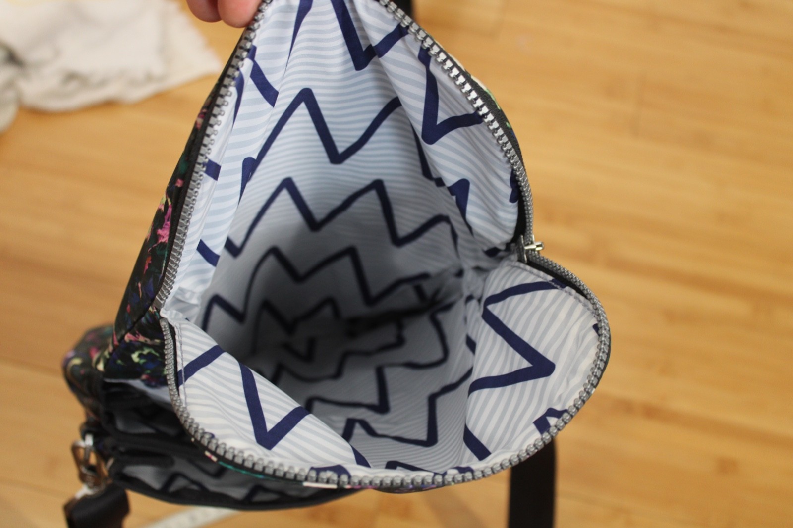 Lululemon Floral Go Your Om Way Crossbody Foldover Bag Purse
