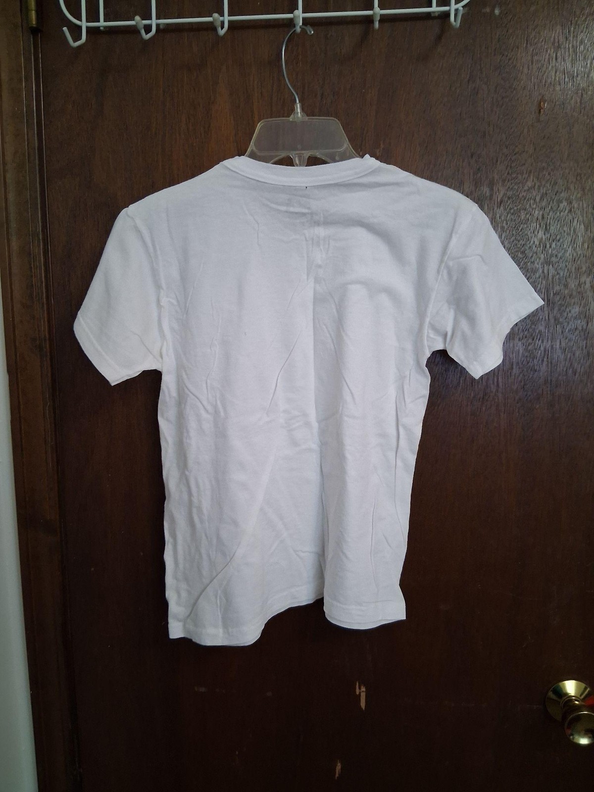 Fruit Of The Loom Basic Shirt Mens XL White Tagless Cotton Crewneck Tee Top