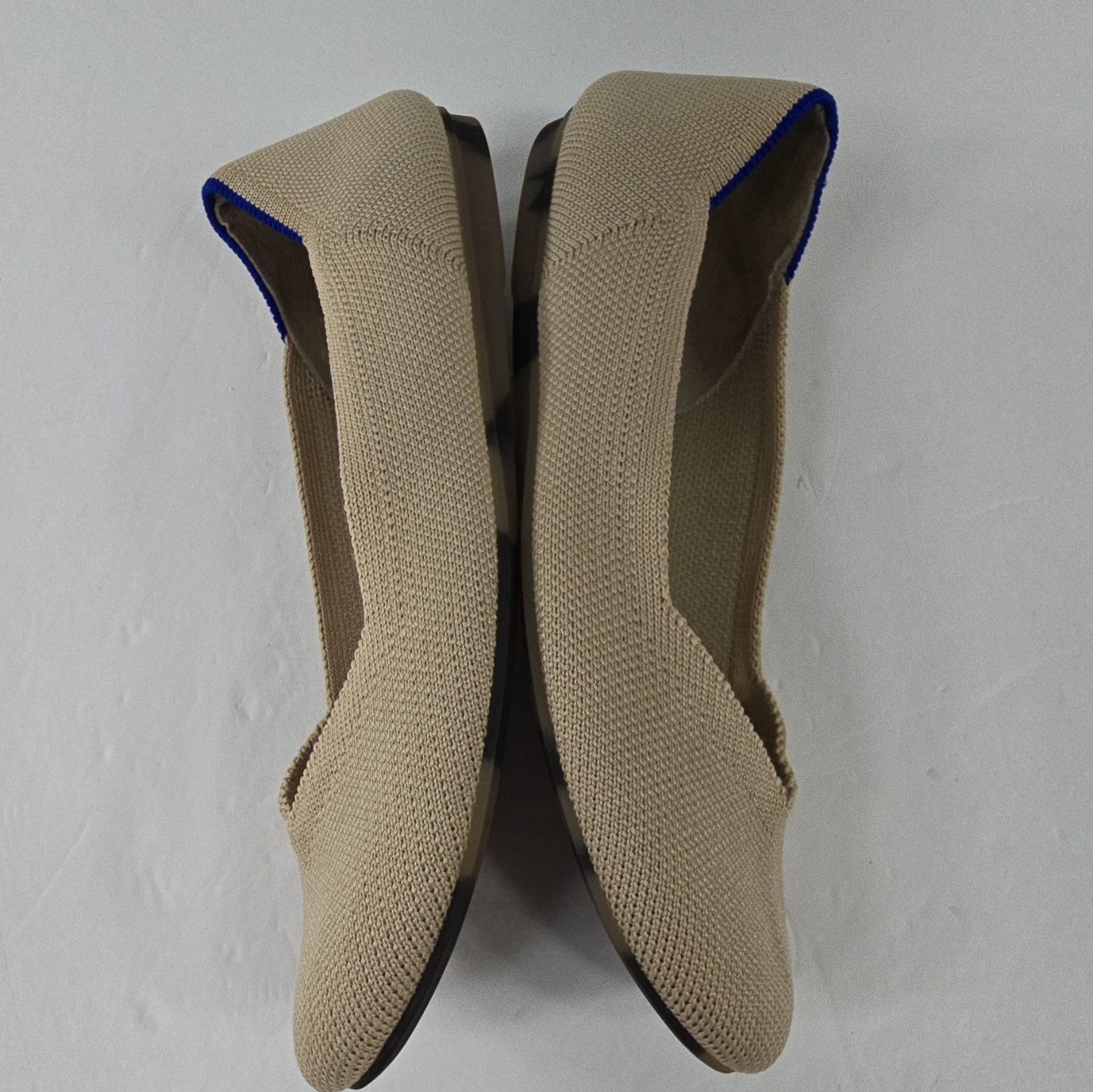 Rothy’s The Pointed Toe Knitted Slip On Women’s Flat Shoes US SIZE 6 Portobello.