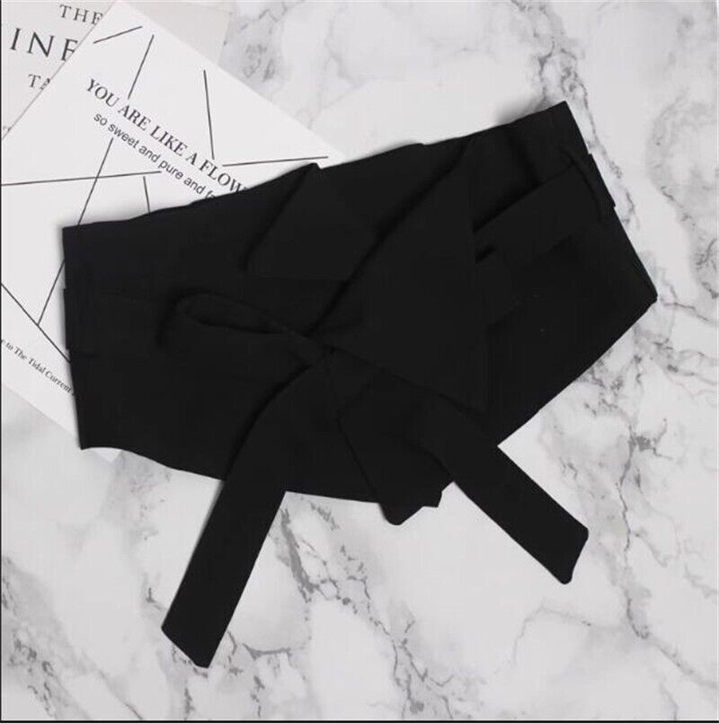 Japanese Obi Belt Simple elastic waistband women’s wide retro waistband fashion