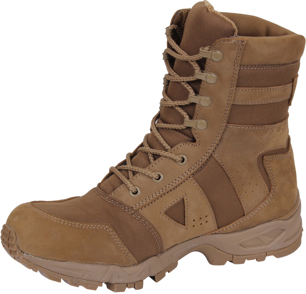 Coyote Brown AR 670-1 Mil-Spec Combat Uniform Forced Entry Tactical Boots