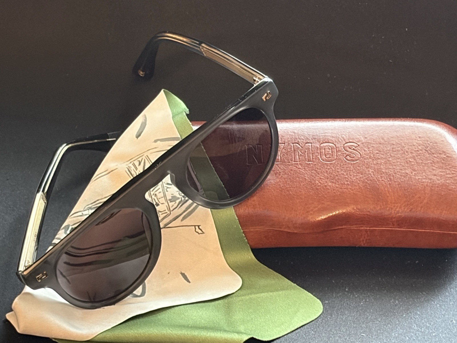 Nymos Men’s Mediterranean Style High Fashion Sunglasses UV400 Polycarbonate Lens