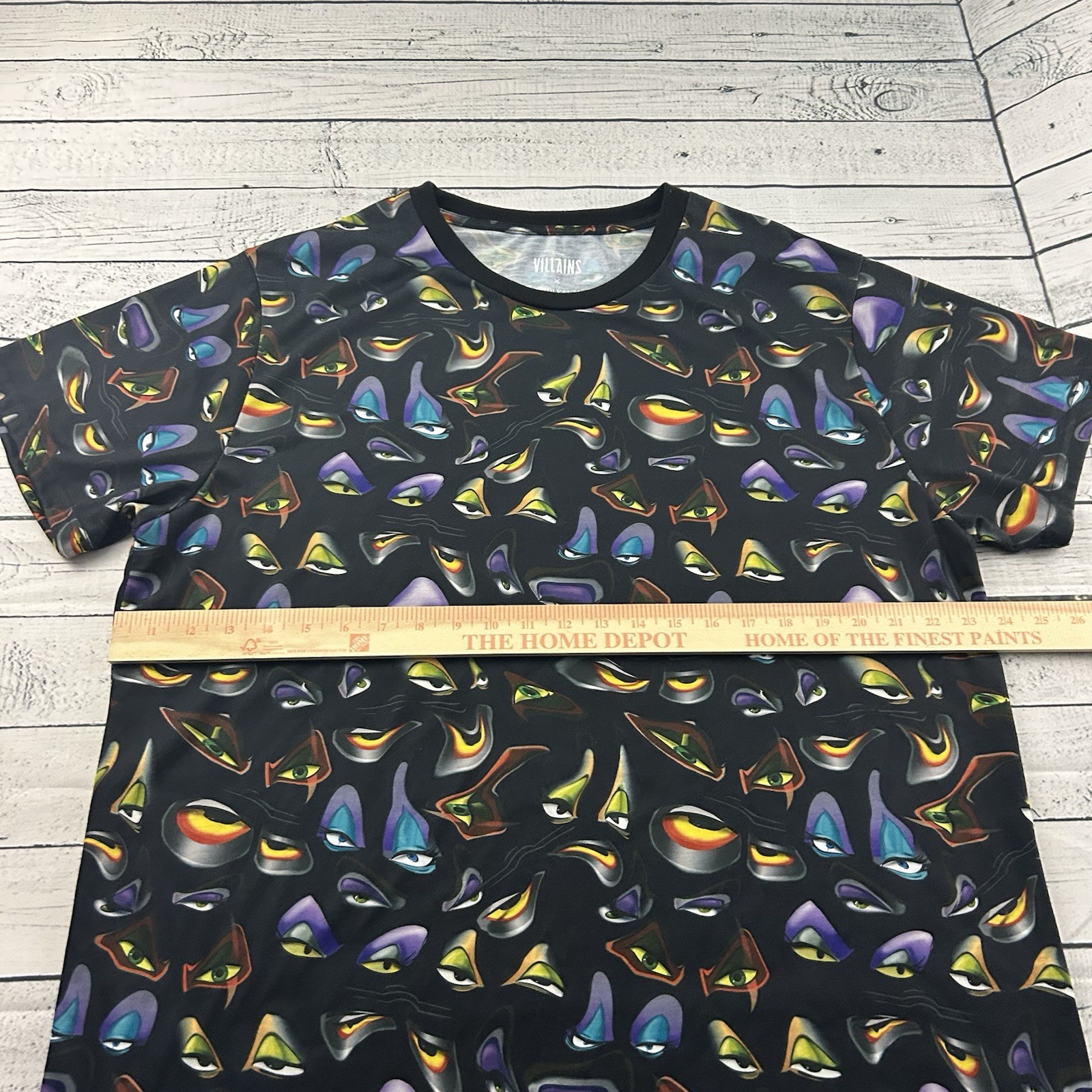 Disney Villains Heidi Klum Short Sleeve T Shirt Men’s XXL Black