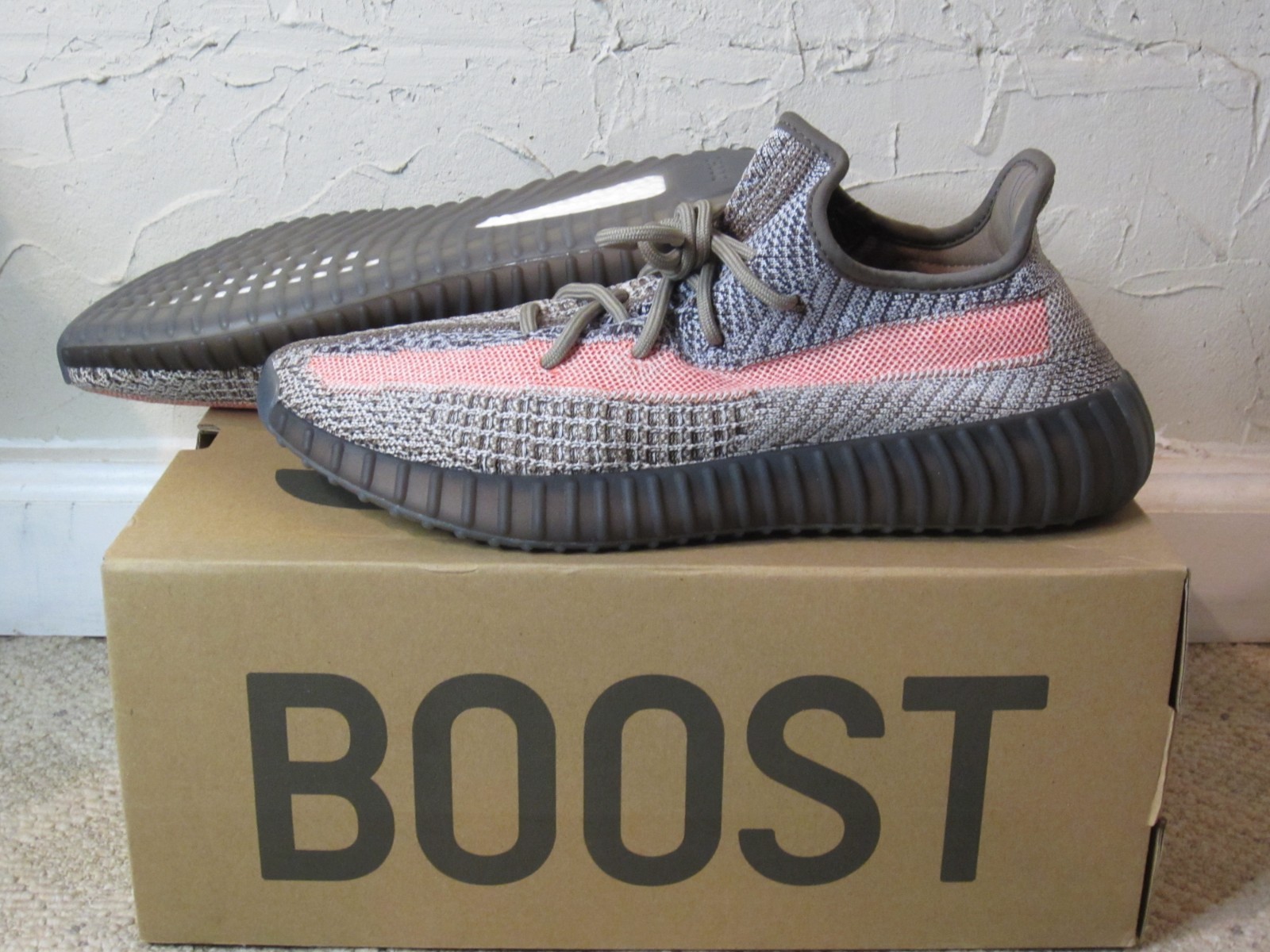 adidas Yeezy Boost 350 V2 Ash Stone Men’s Size 10.5 NEW! GW0089 2021 READ