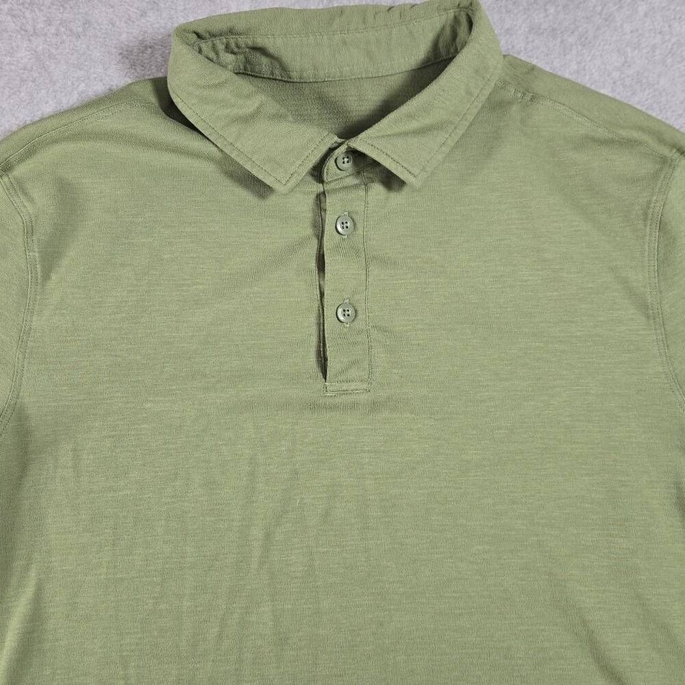 Lululemon Polo Shirt Evolution Medium Willow Green