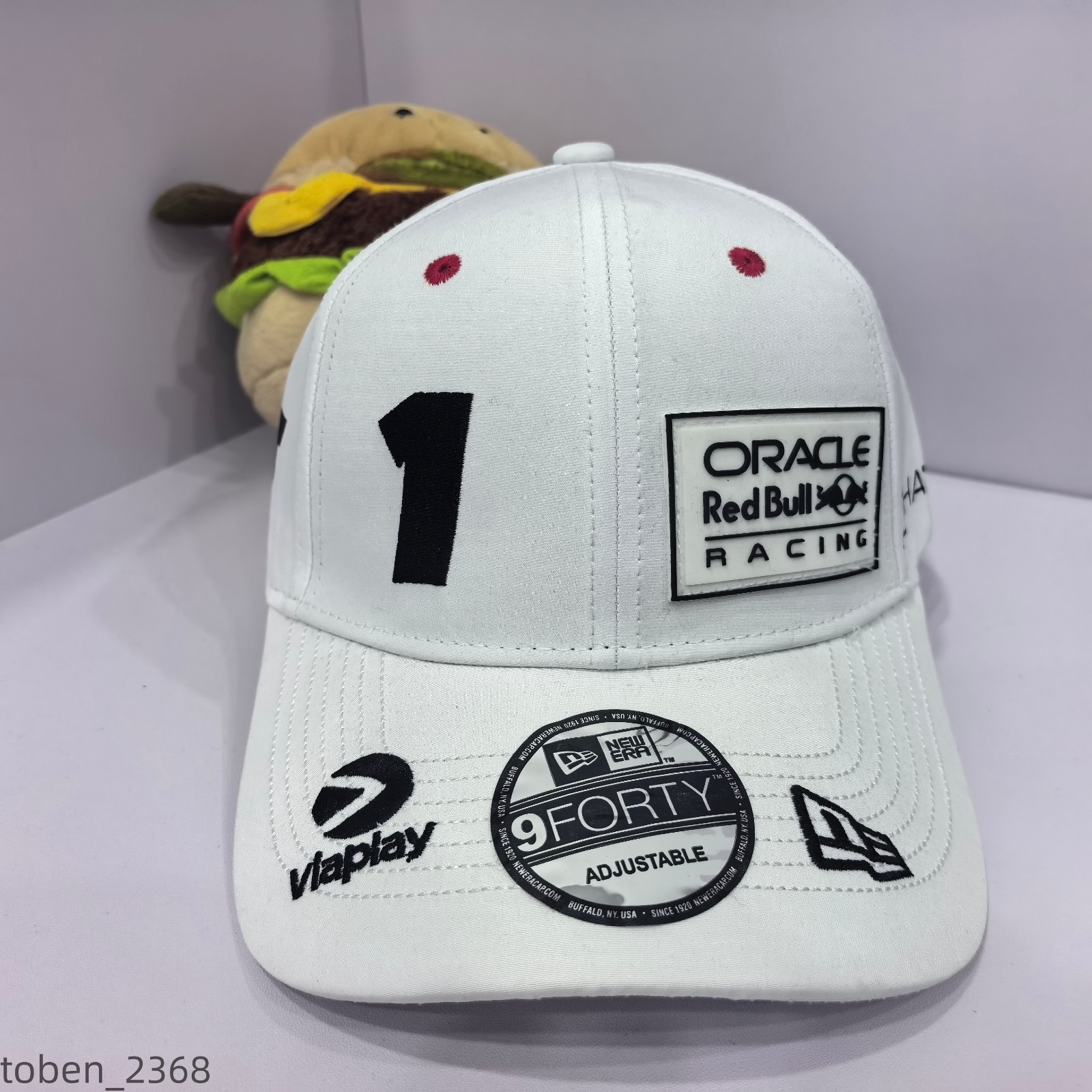 Red Bull F1 9FORTY Oracle Outdoor Sports Casual White Baseball Cap
