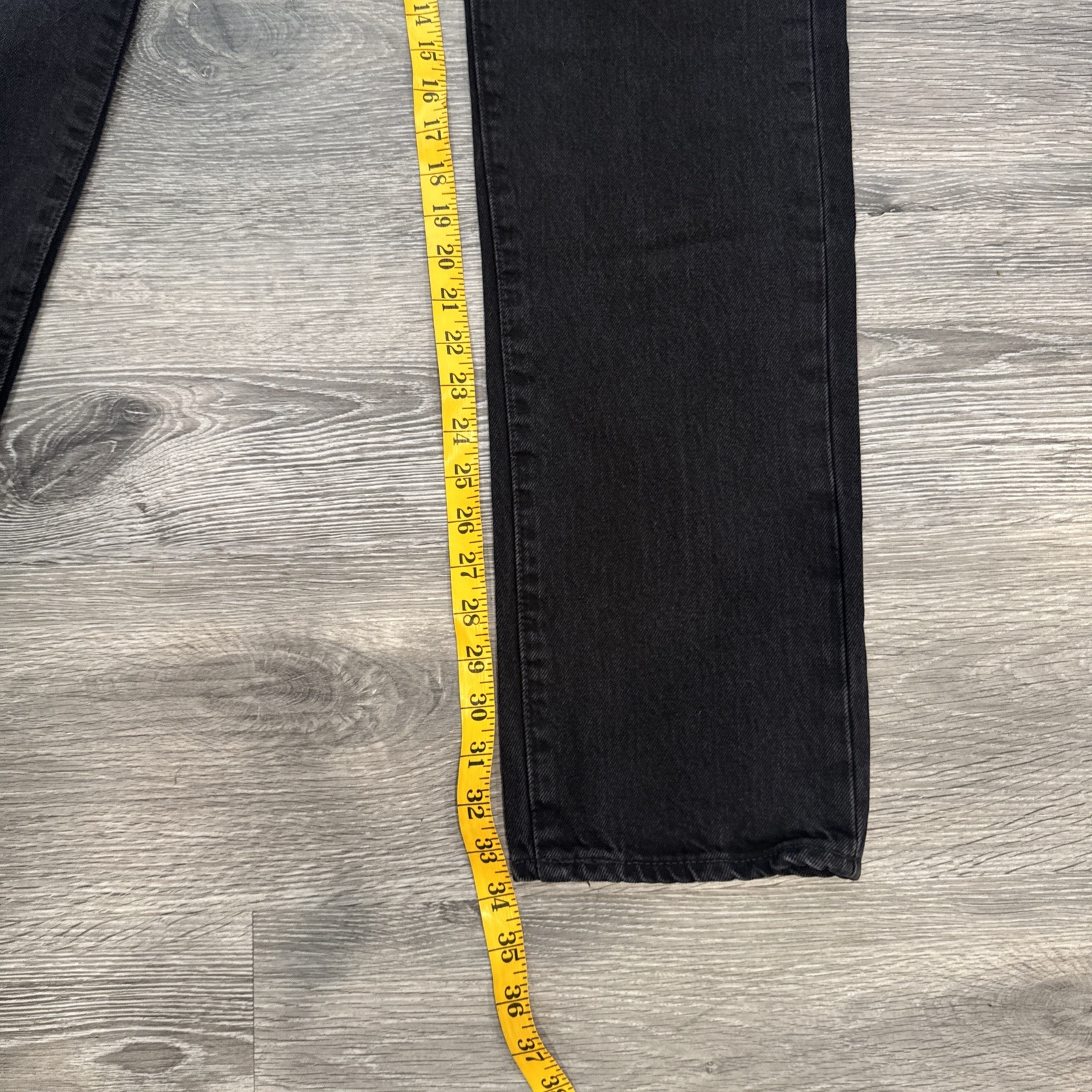 Levi’s 501 DT Denim Tears Mens Black Straight Leg Jeans 34×34 Button Fly Nice!!!