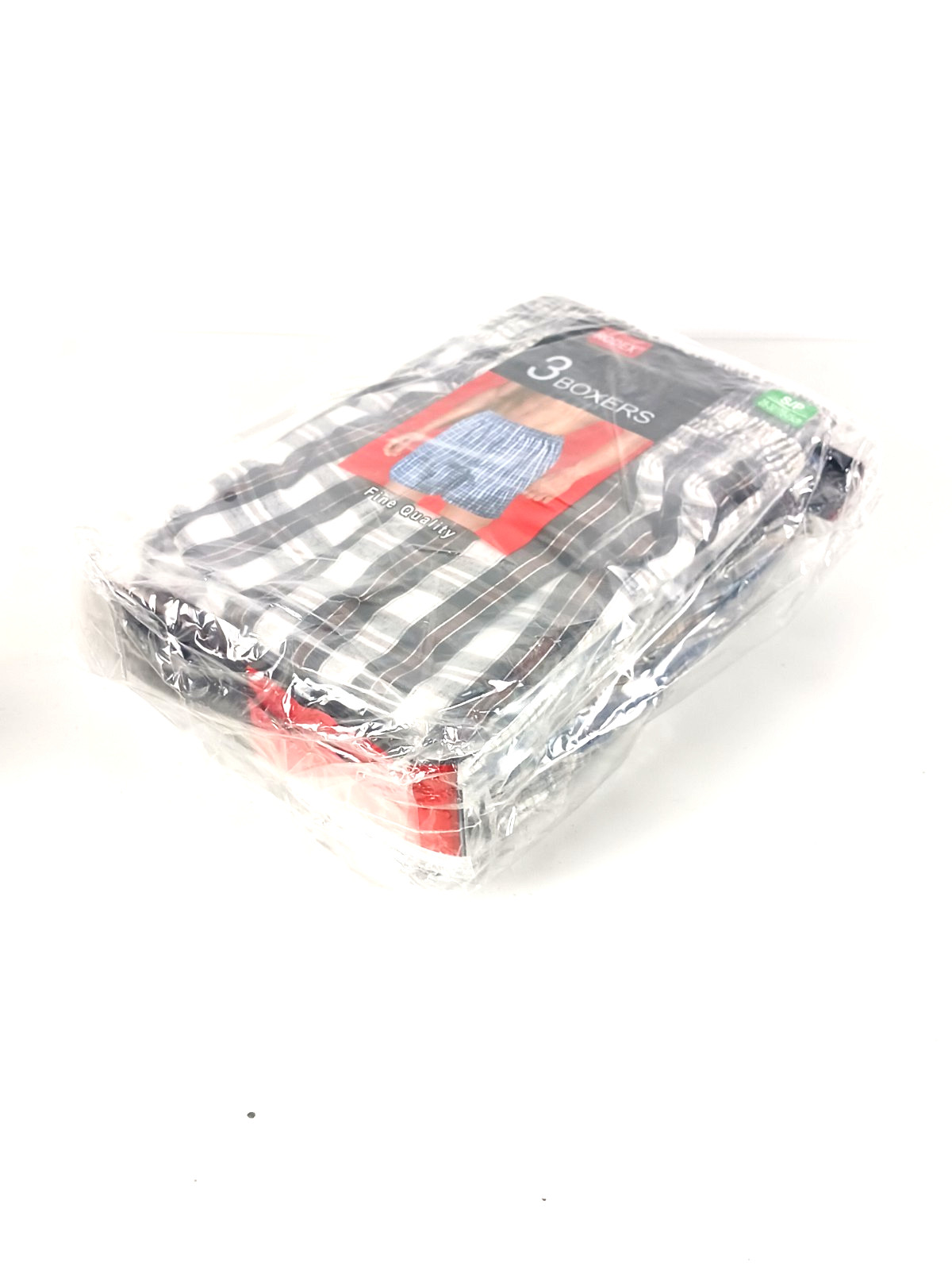 3 – pack Men’s Plaid Shorts Assorted Cotton Boxers Trunks Underwear