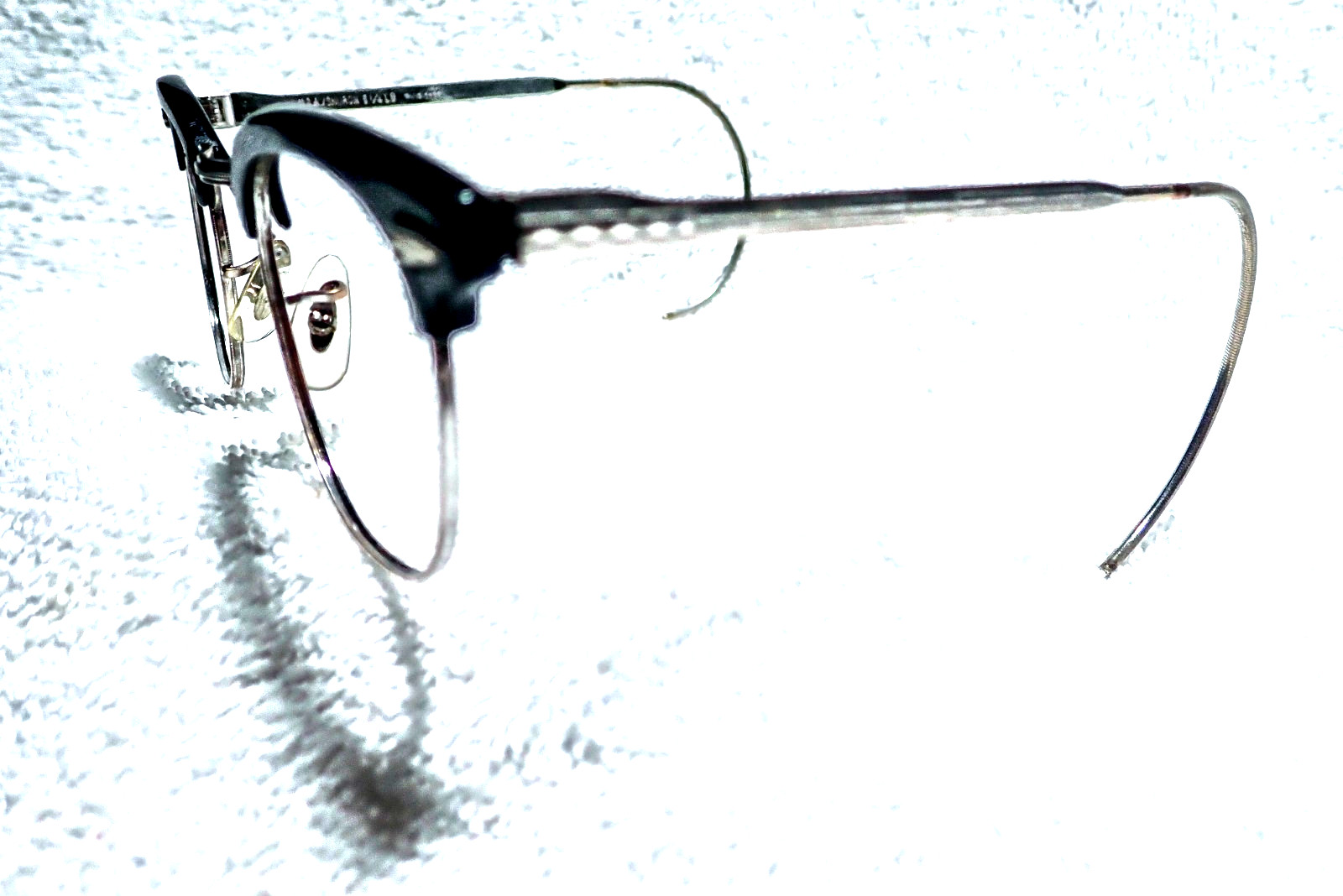 1955 12K SHURON FRAME 46-22 ADD 6 1/4″ CABEL TEMPLES IN REASONABLE CONDITION!