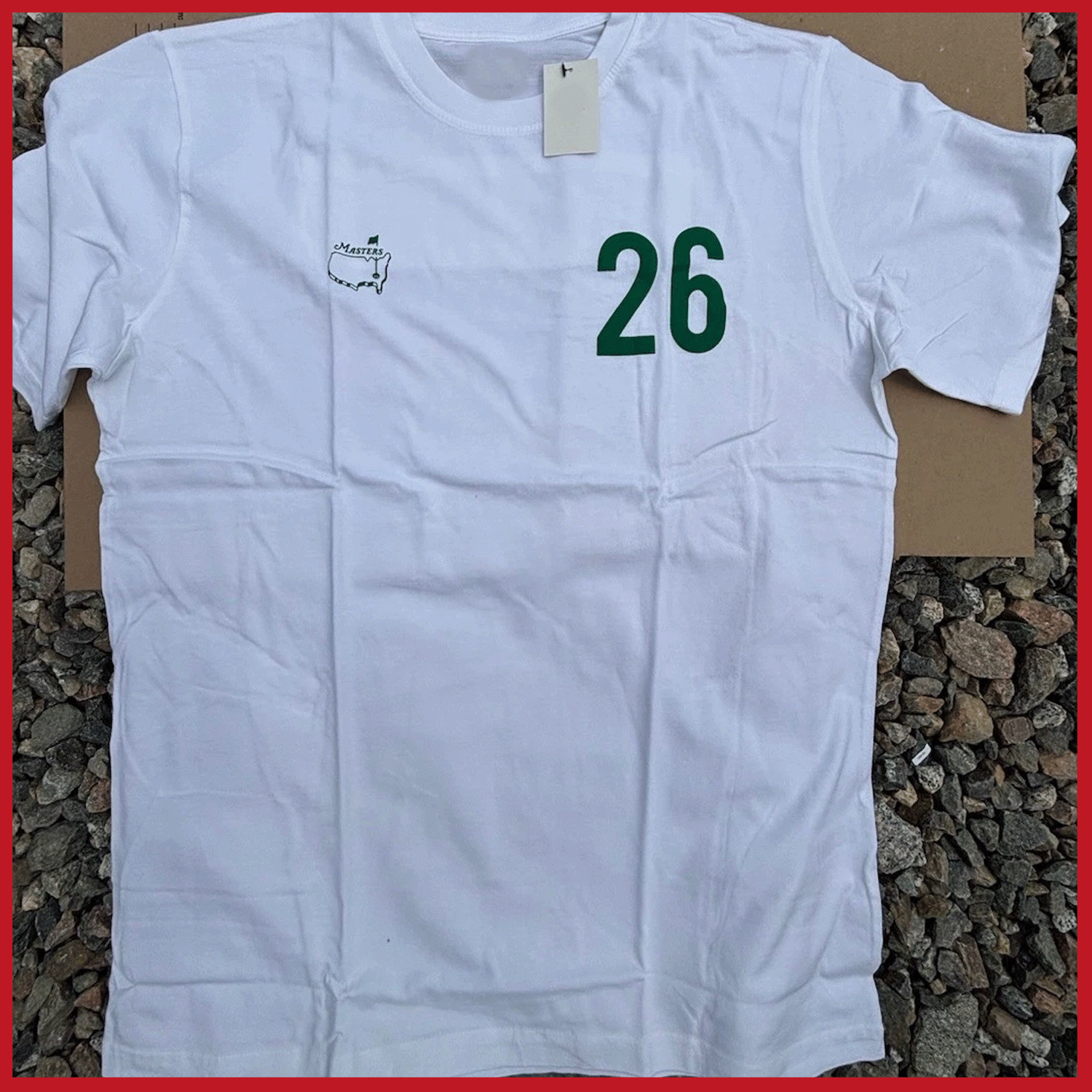 NEW HOT! Masters 2026 Augusta National T-shirt Size S – 3XL White Gildan Reprint
