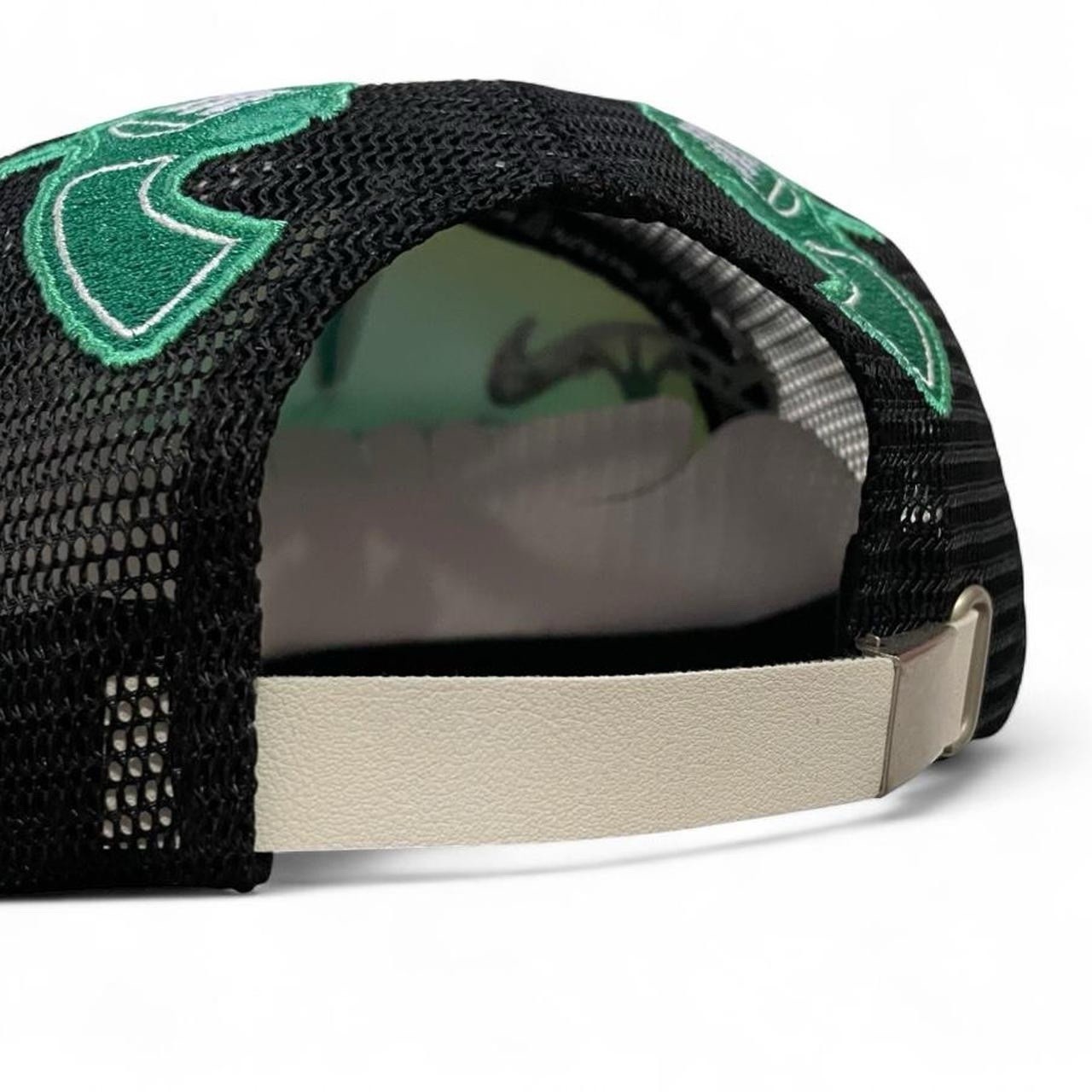 Carpe Diem Turquoise & Black Adjustable Trucker Hat Men’s Classic Mesh