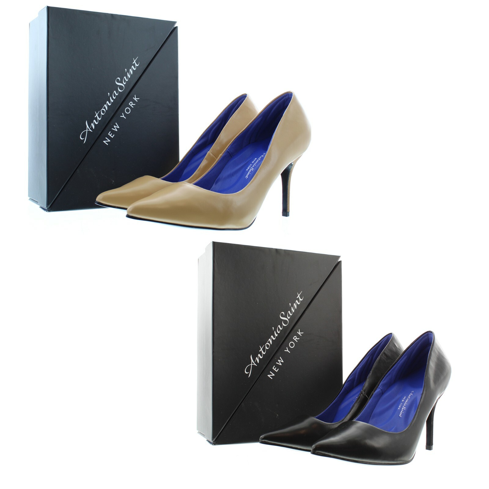 Antonia Saint NY Victoria High Heel Shoes, 3.5″ Cushioned Women’s Dress Shoe