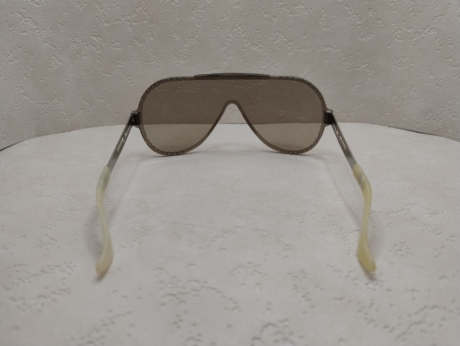Vintage Soviet Sunglasses 80s 90s Maska Shield Smoke Lens Retro Eyewear USSR NOS