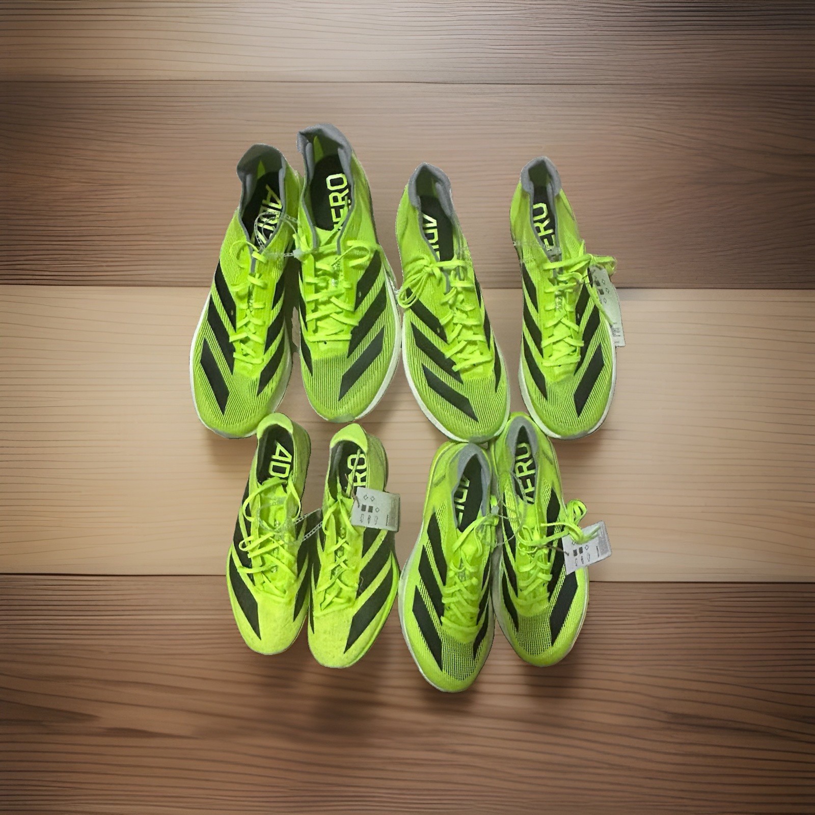 Lot Of 4 Adidas Track Spikes Ambition, Avanti & Adizero Prime SP 3