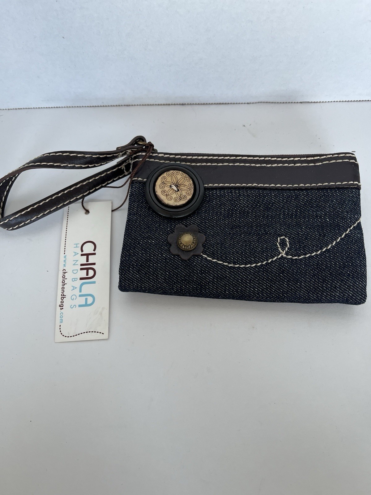 Chala Double Zip Wallet / Wristlet