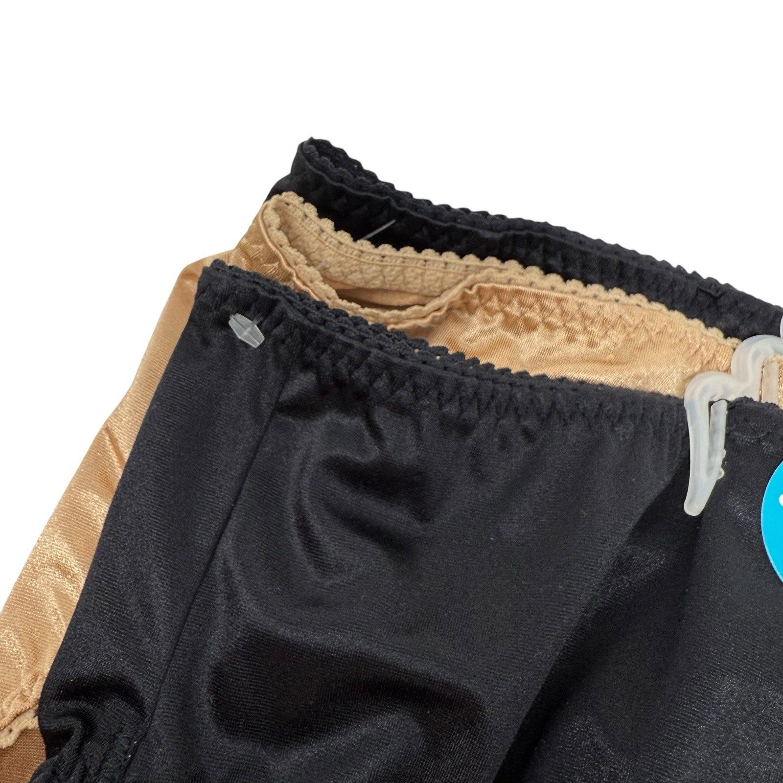 Vanity Fair Womens 4XL (11) Hi-Cut Light Control Silky Nylon Briefs Panties New