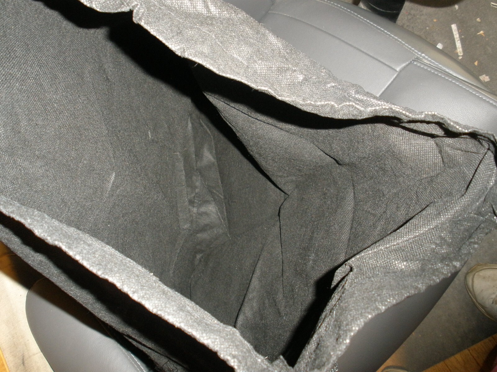 B. Makowsky Protective Dust Bag ONLY 20″x22″ EUC Black (P43)