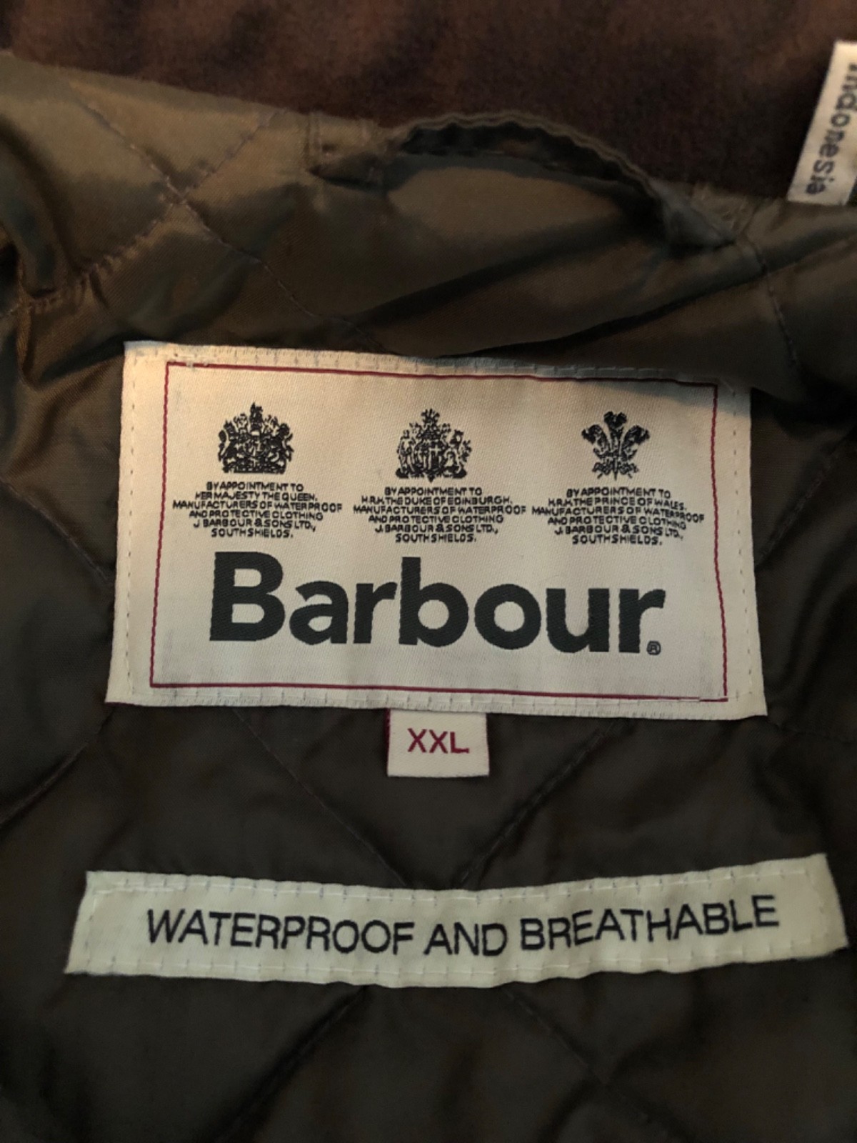 mens barbour field jacket