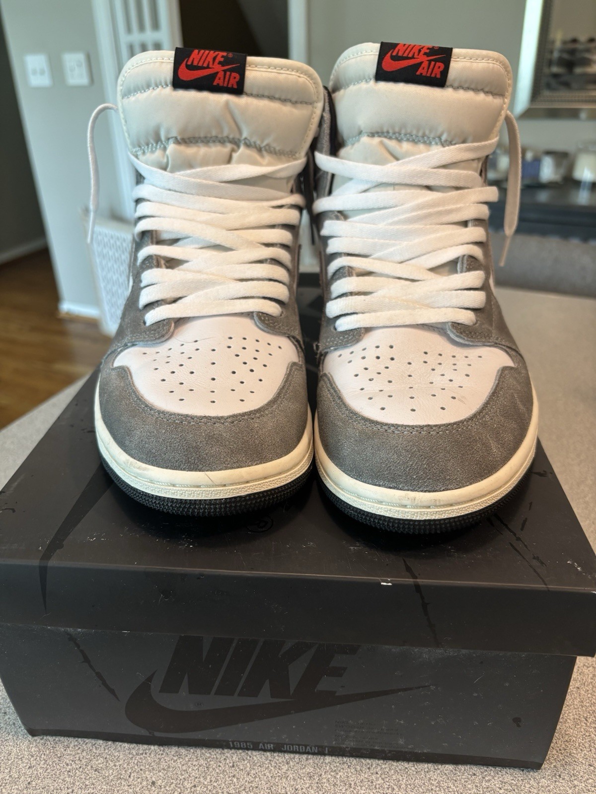 Jordan Air Jordan 1 Retro High OG Washed Black Suede Colorblock DZ5485-051 2023