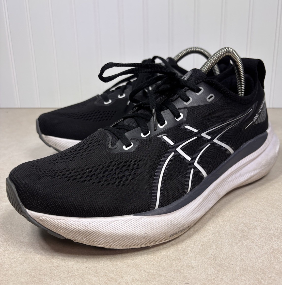 ASICS Gel Kayano 31 Black 4D Sneakers Men’s Sz 9.5 EXTRA WIDE 1136678