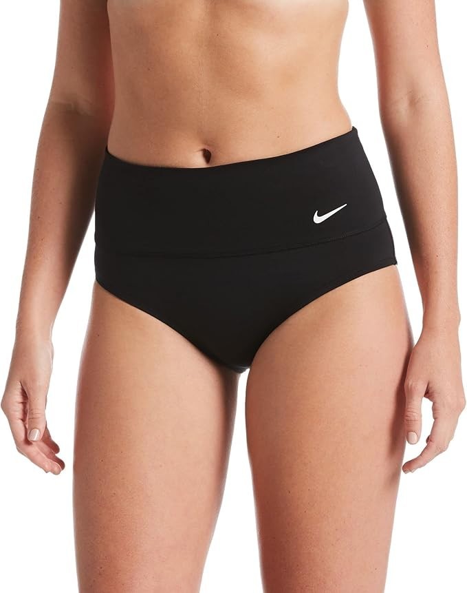 Nike Plus Size Essential High-Waist Bottoms Size 2XL Black
