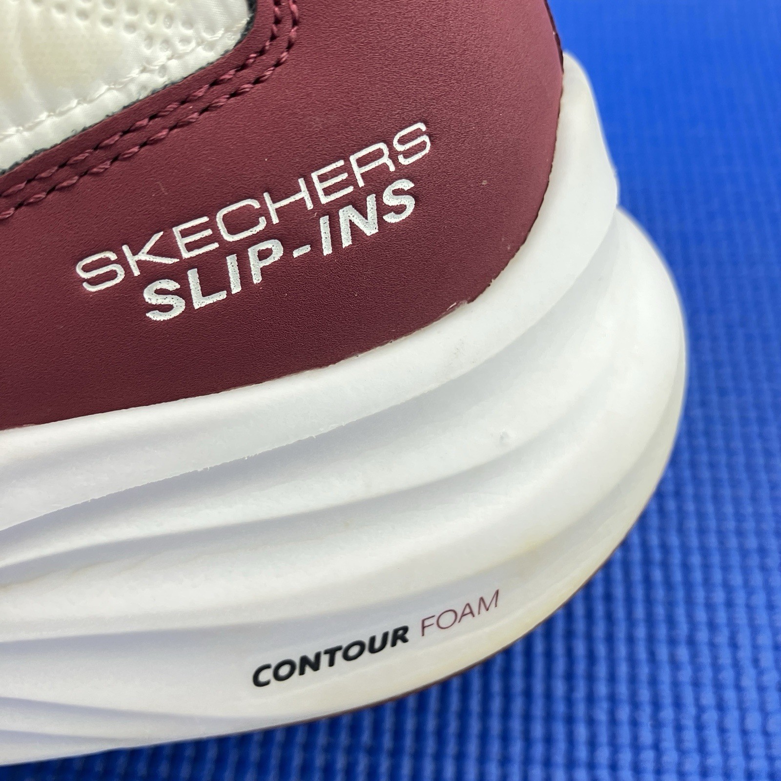 Skechers Slip-Ins Cozy Fit Athletic Shoes Men’s Size 11.5 White 232619