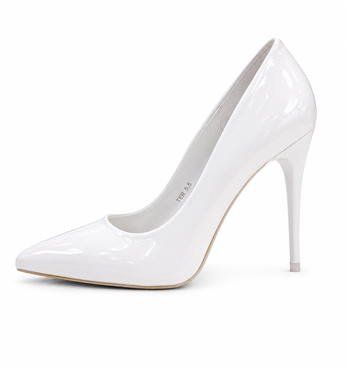 womens nude black white patent pointed toe stiletto high heels pumps dress shoes