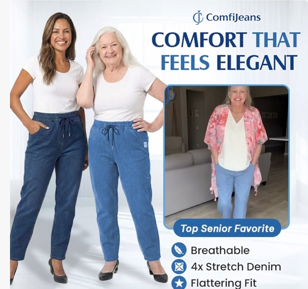 Summer – weight Jeans 3x Elastic Waist 2pr (1) Med Blue (1) Drk Blue NWT
