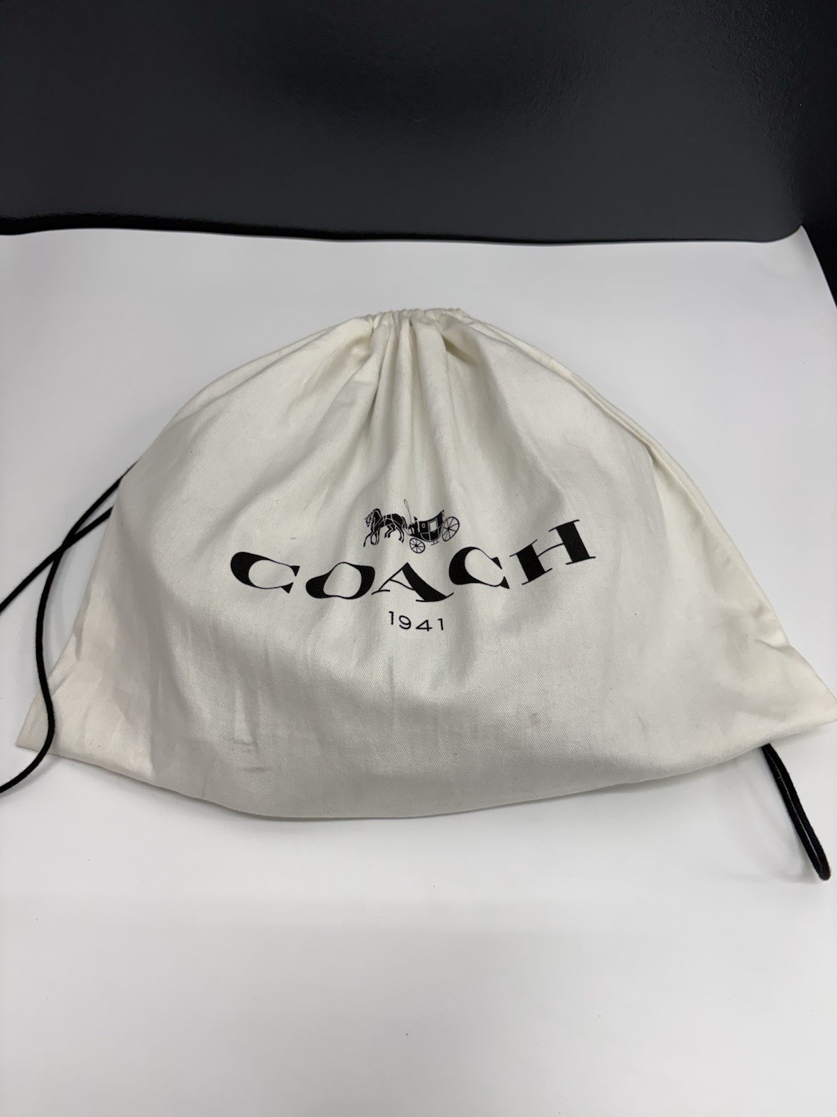 Coach 1941 Scattered Rivet Saddle Bag Leather Crossbody Mist Blue 69480 W/Dust