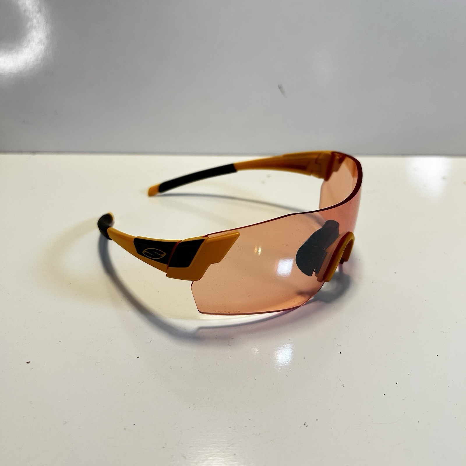 Smith Pivlock Arena Max Interchangeable Sunglasses Barely Used Mustard MT01