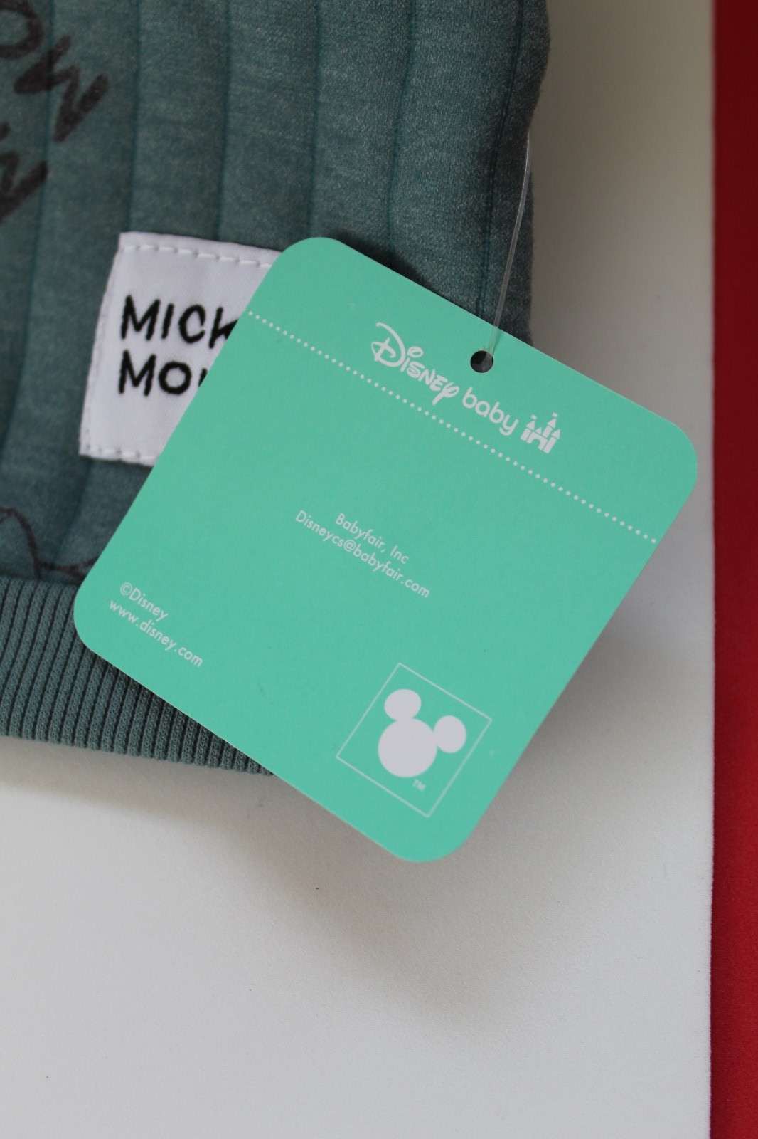 DISNEY BABY 0-3 MONTHS MICKEY MOUSE OUTFIT NEW WITH TAGS