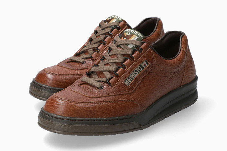 Mephisto Match Desert Grain Comfort Walking Lace-up Shoe Mens US Sizes 6-1 5 NEW
