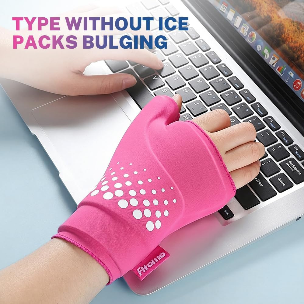 Thumb & Wrist Ice Pack Wrap Reusable Hot Cold Therapy Support Pain Relief