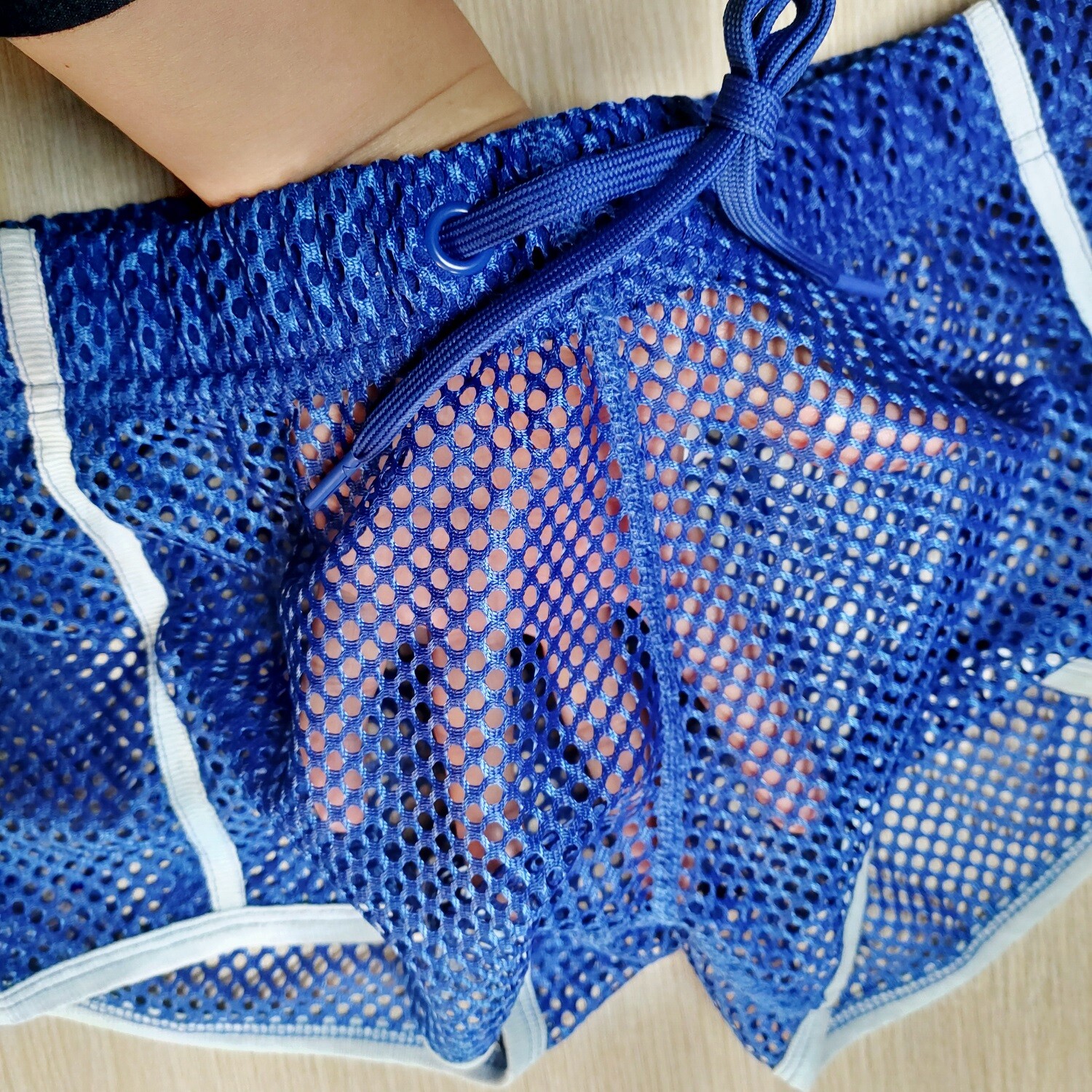 SEOBEAN MENS SEXY MESH SHORTS New Summer shorts Fitness Bodybuilding underwear
