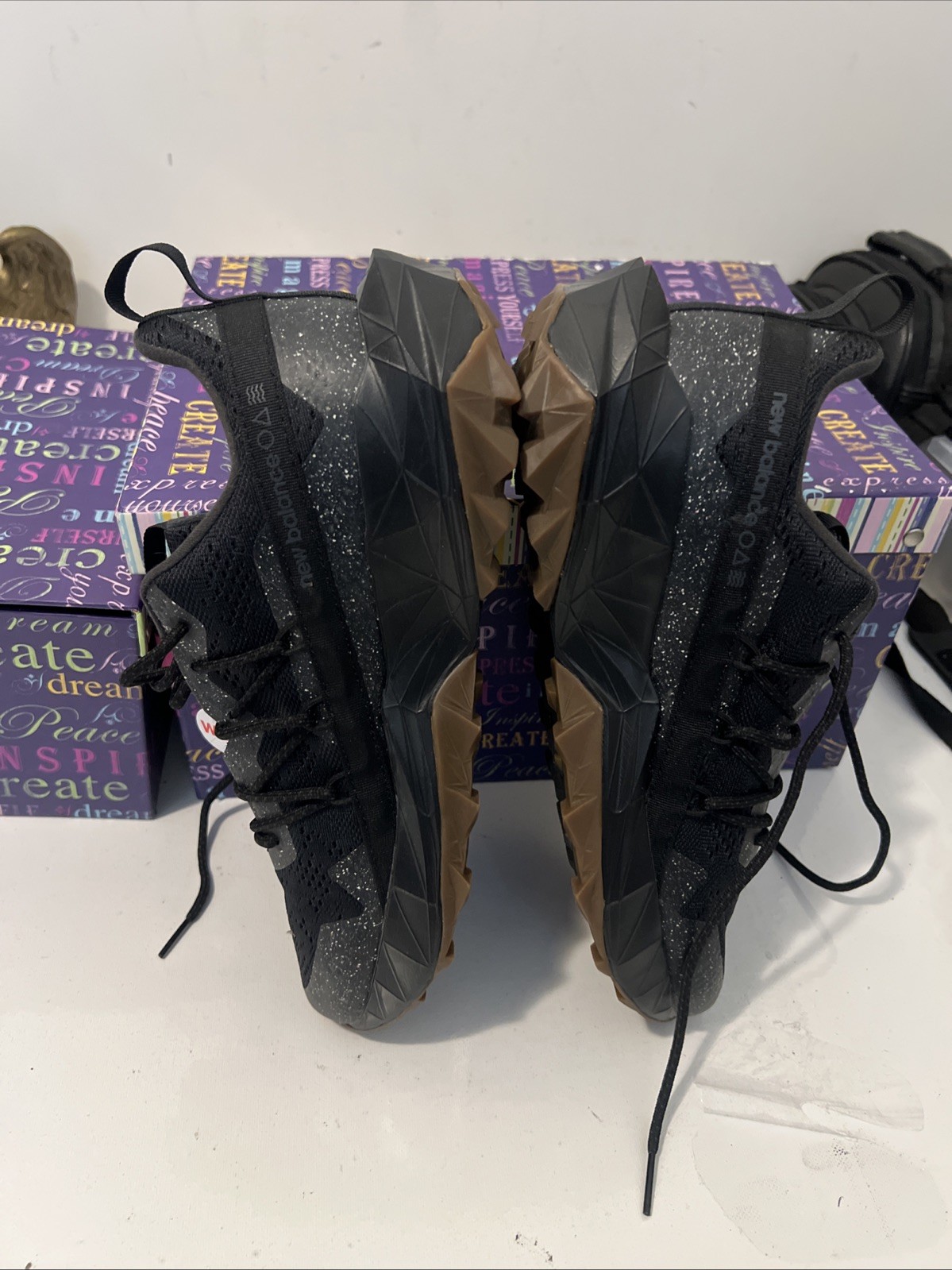 New Balance Tektrel Trail – Black / Phantom / Magnet Men’s US Sz 9.5 2E MTTTRCK1