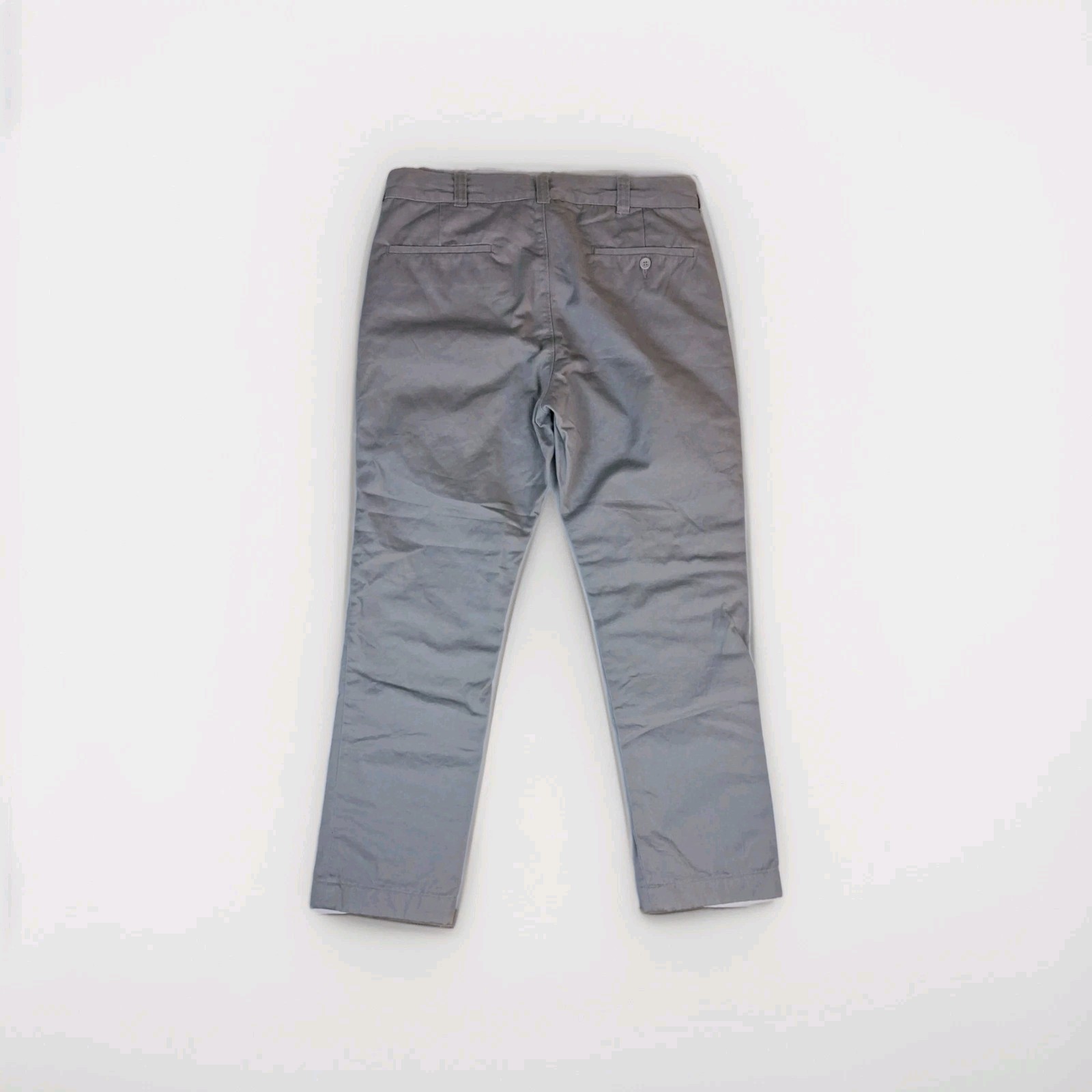 J.Crew The Sutton Chino Pants Structured Midrise Gray Men’s Size 33X30