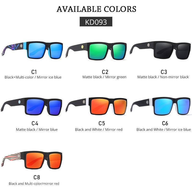 Spy Cyrus Polarized Sunglasses Men Square Unisex Optic Lens Mirrored Outdoor