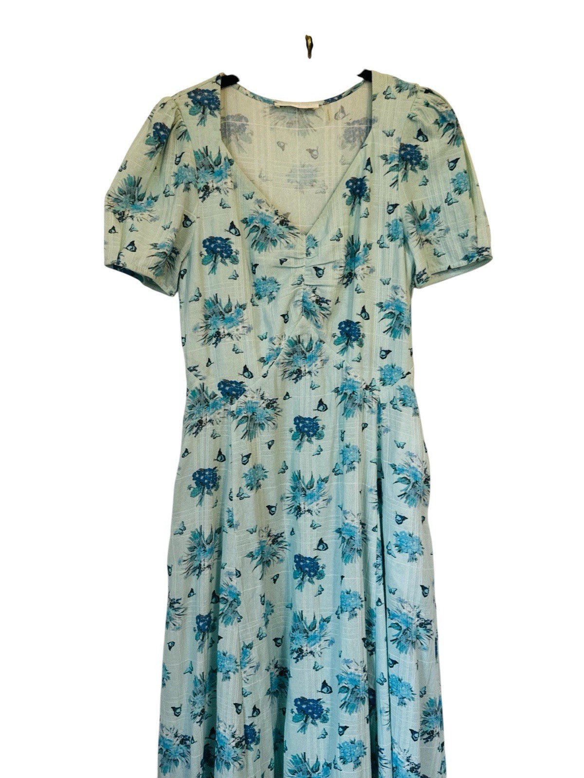 LoveShackFancy Floral Maxi Dress Pockets Cottagecore Feminine Summer Size 4/S