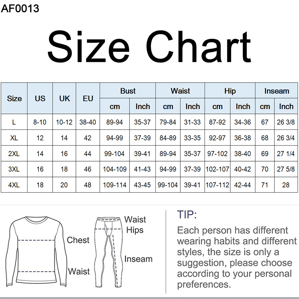 Men Thermal Underwear V Neck Soft Fleece Lined Long Johns Soft Set Top Pants