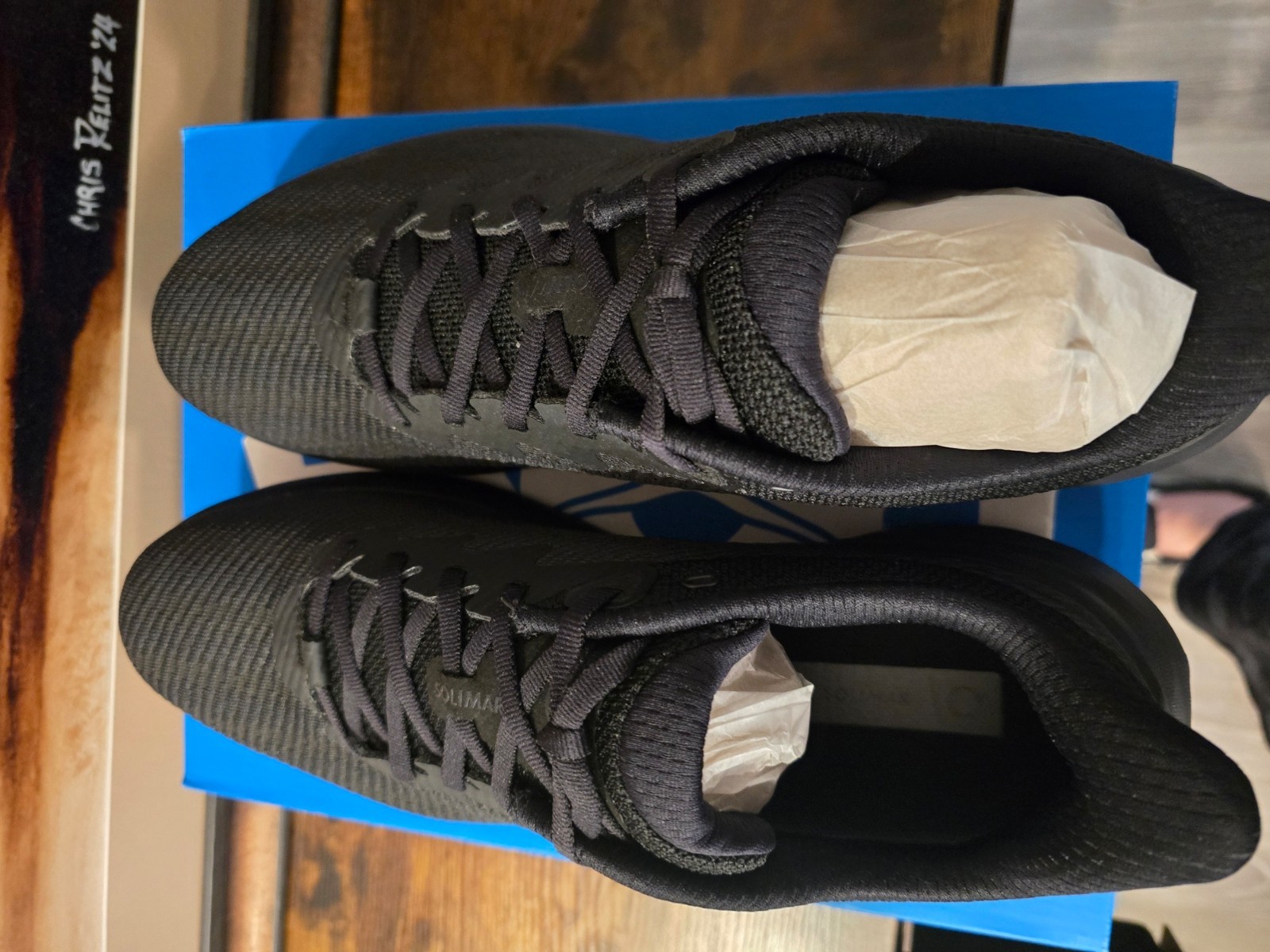 Hoka One One Solimar Triple Black Men’s Size 13 Running Shoes 1123074-BBLC NEW