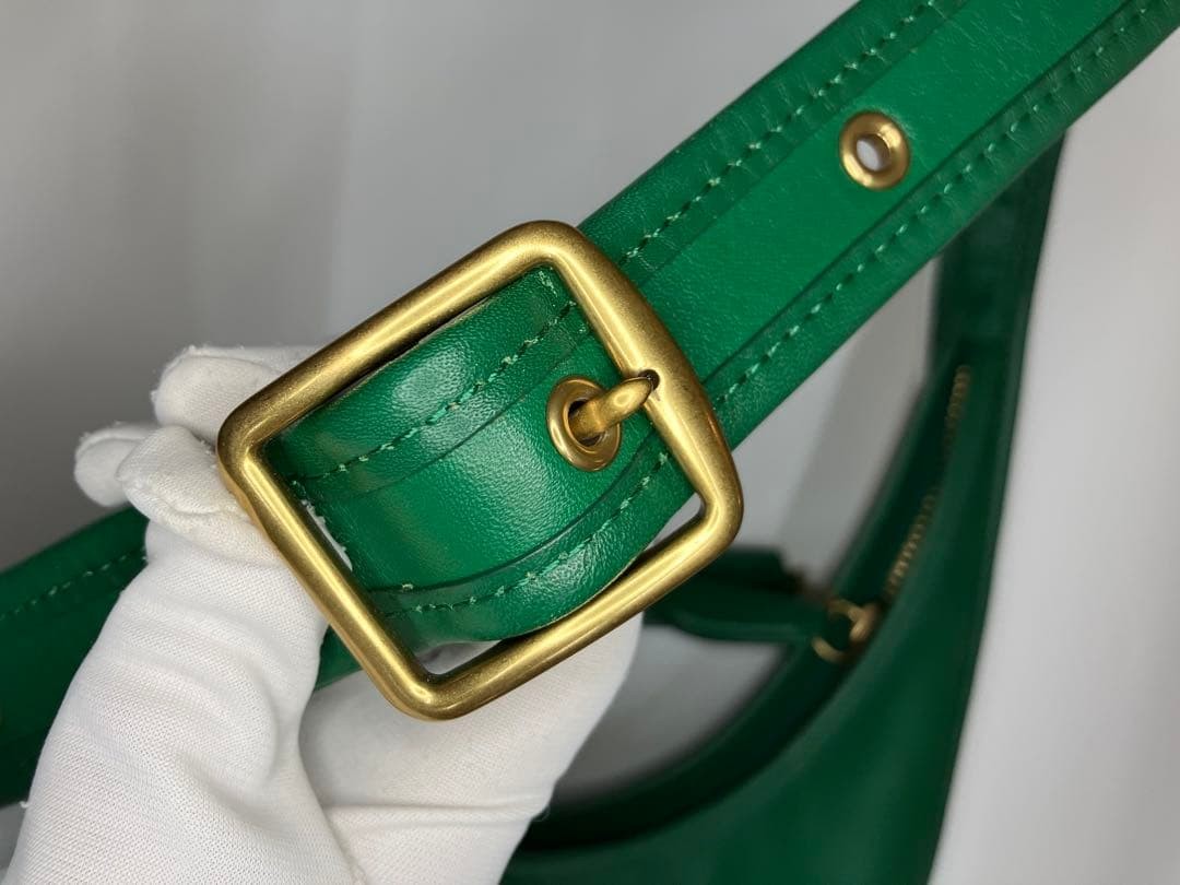 [Excellent Condition] COACH Ergo Shoulder Bag, Green, Ergo33
