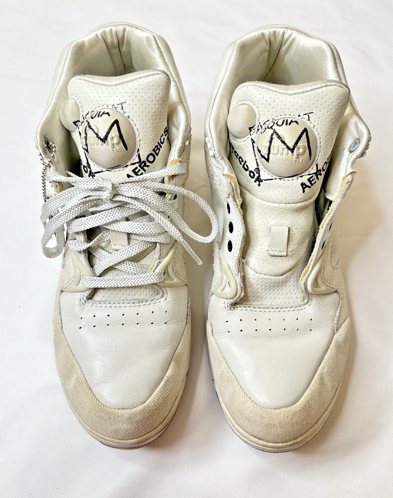 Jean Michel-Basquiat x Reebok Pump Omni Lite White Size 7.5