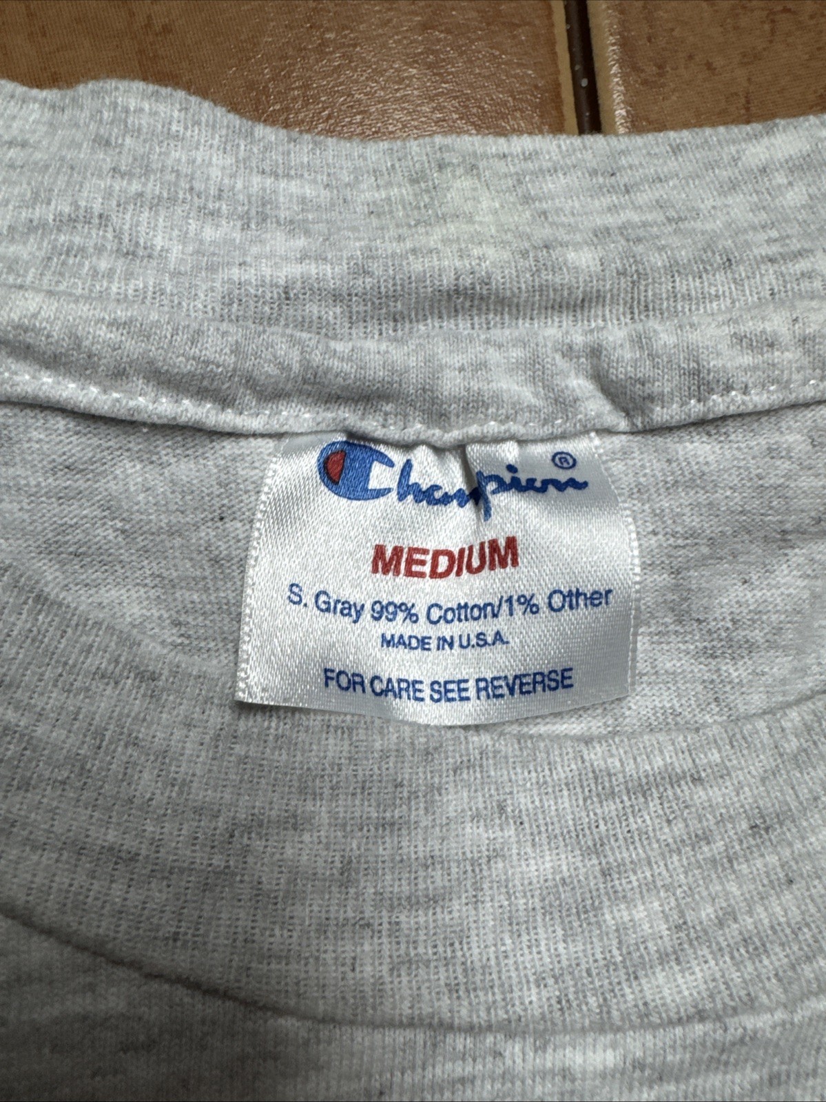 VINTAGE Champion Ohio State Buckeyes Baseball Shirt Sz Med Single Stitch 90s USA