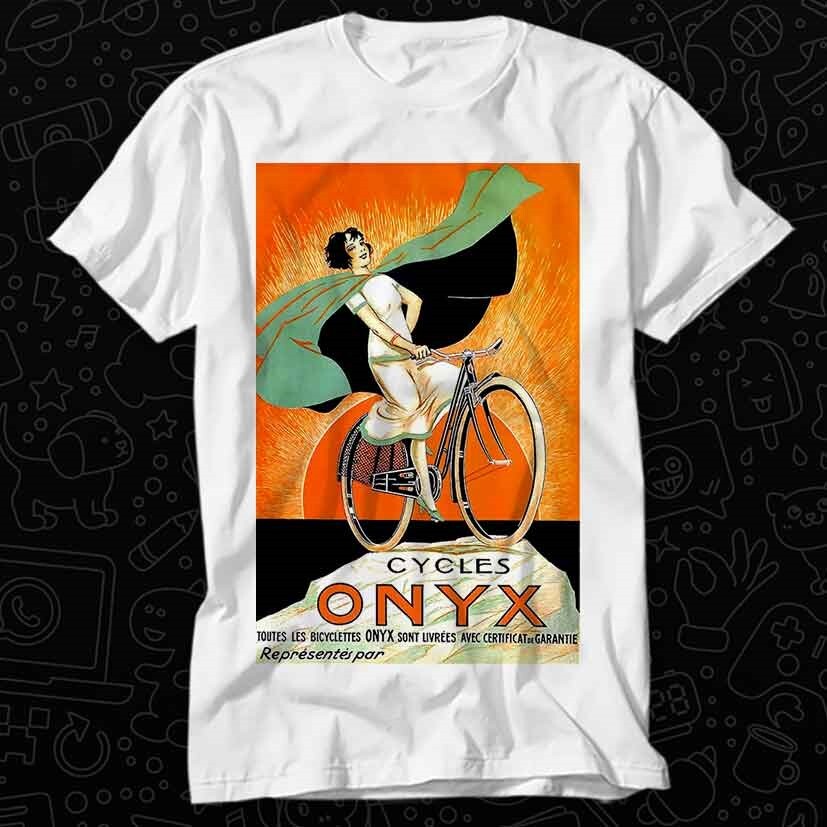 1925 Onyx Cycles French Advertising T Shirt 506