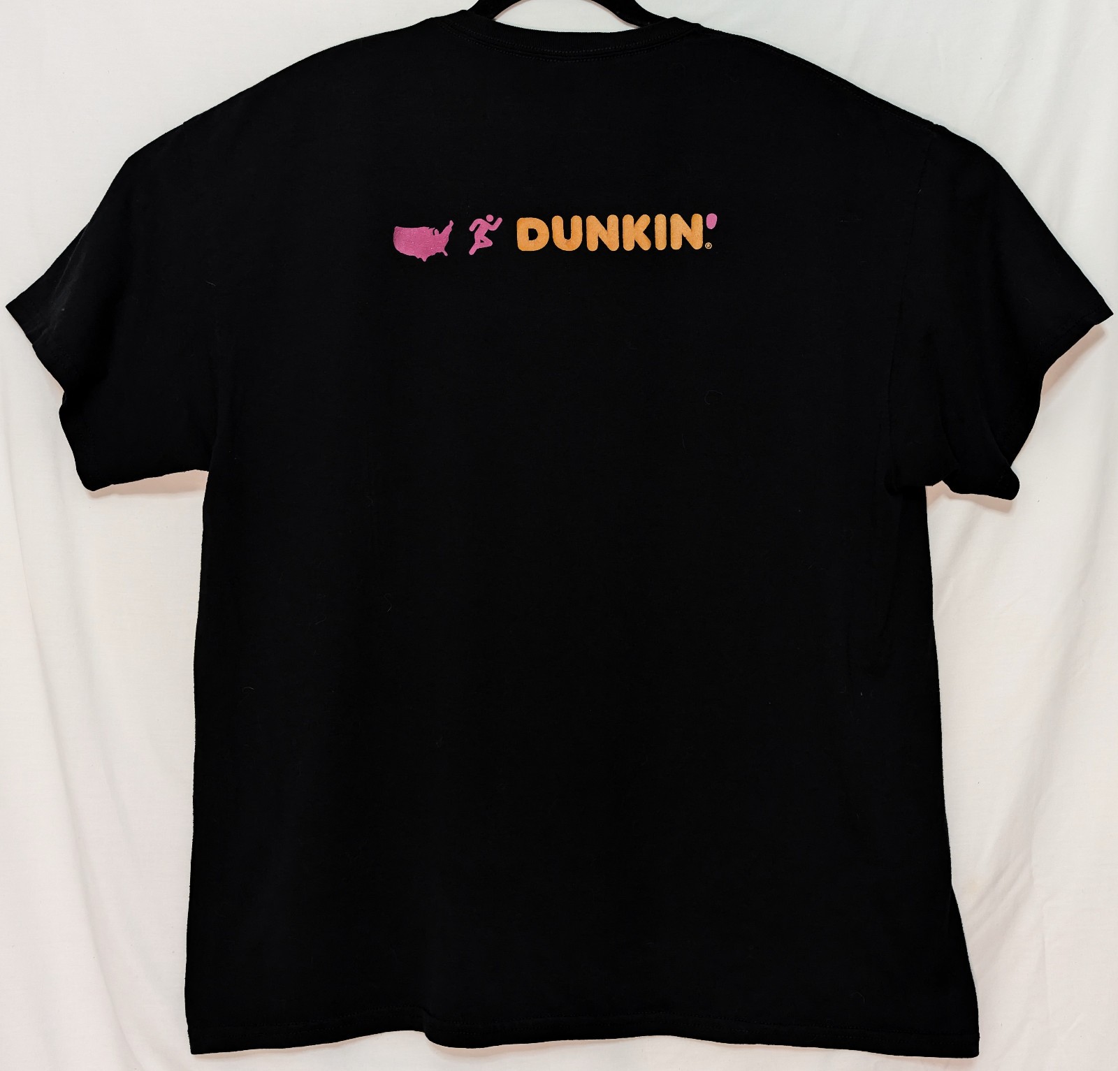 Dunkin’ Donuts You’ve Got This XL Black Employee Shirt 23″ W X 29″ L