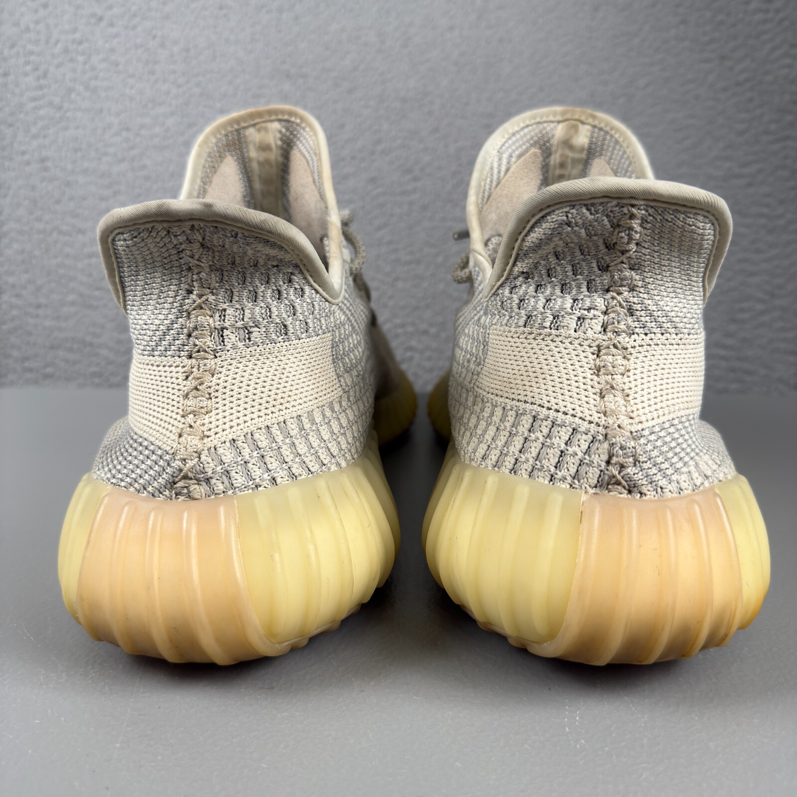 YEEZY Boost Shoes Mens 14 Beige 350 V2 Lundmark Adidas Reflective Laces FU9161
