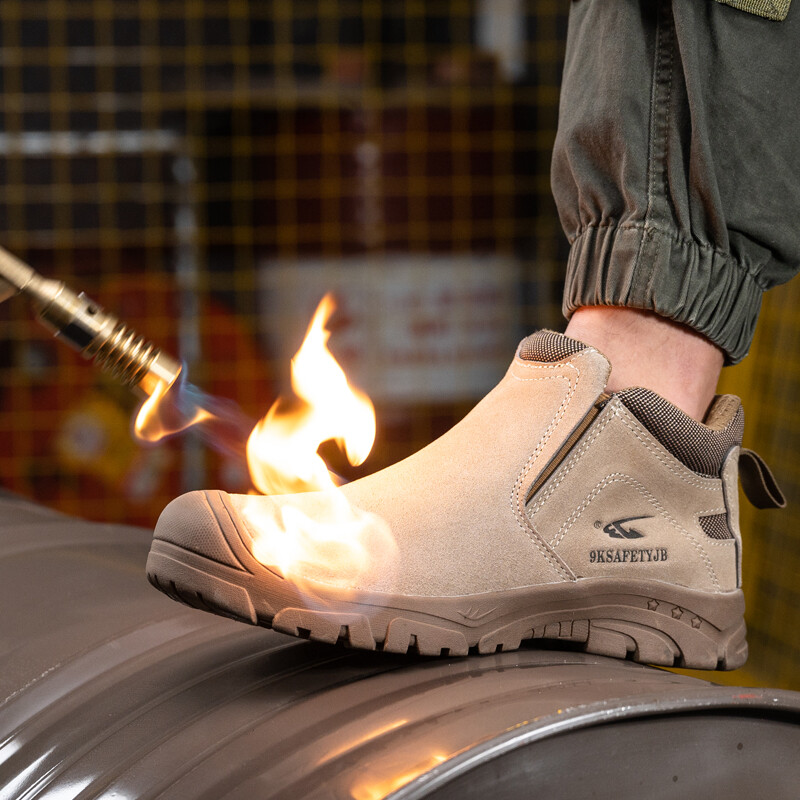Botas De Trabajo Para Hombre Mens Welding Safety shoes Composite toe work boots