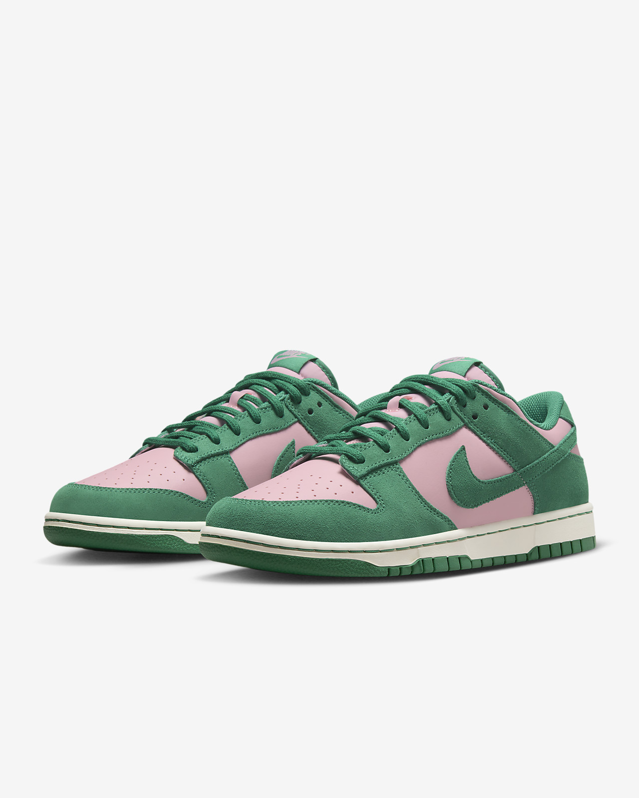 Nike Dunk Low Retro SE “Medium Soft Pink/Sail/Malachite” FZ0549-600 New [US7-14]