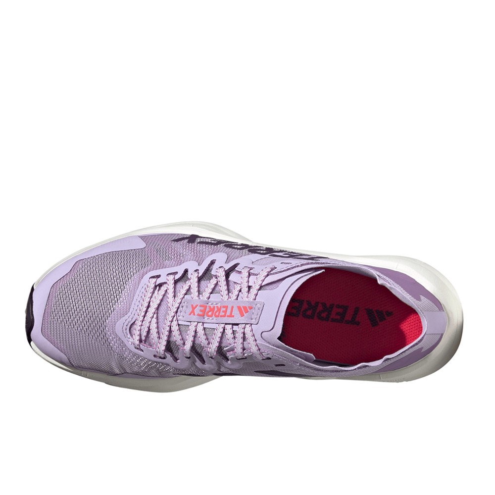 adidas Terrex Agravic Speed Trail Running Womens Purple Sneakers Athletic Shoes