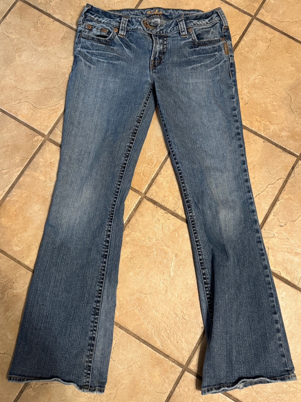 Silver Tuesday Women’s Denim Blue Jeans 31/33 Indigo Dye 32 In. Waist Bootcut
